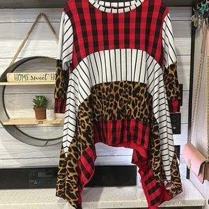 Ruffles and mudpies top